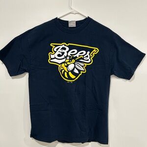 Burlington (IA) Bees Crew Tee-Minor League Baseball